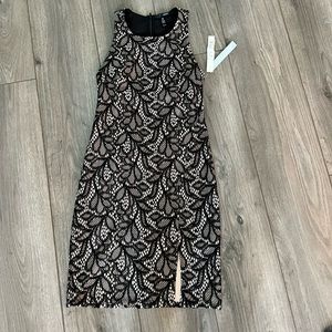 Fitted lace dress by Aqua from Bloomingdale’s